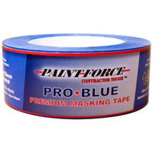 PAINT-FORCE 38020 PRO BLUE 2" X 60 YARD PREMIUM MASKING TAPE