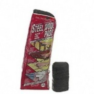 RHODES AMERICAN GRADE 4/0 STEEL WOOL 16 PAD LOAF