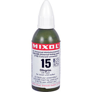 MIXOL S/15 20 ML LW-TYPE OLIVE GREEN UNIVERSAL TINTING PASTE