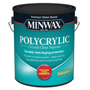 MINWAX 111110000 ULTRA FLAT POLYCRYLIC PROTECTIVE FINISH
