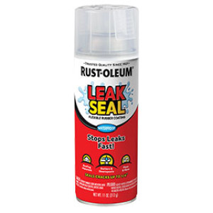 RUST-OLEUM LEAKSEAL 265495 11 OZ FLEXIBLE RUBBER COATING CLEAR