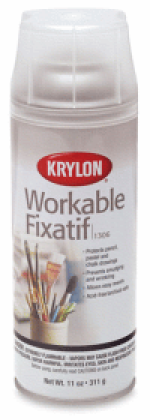 KRYLON K01306 11 OZ WORKABLE FIXATIF CLEAR ARTISTS SPRAY