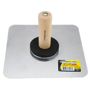 G-FORCE 70913 10" X 10" ALUMINUM HAWK WOOD HANDLE