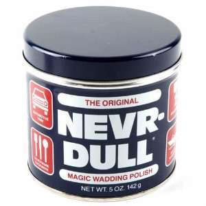 GEORGE BASCH NEVR-DULL 5 OZ MAGIC WADDING POLISH