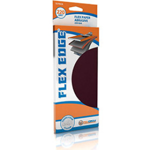 FULL CIRCLE FLEX2.0-220 FLEX EDGE SANDPAPER 2.0 220 GRIT 10-PACK