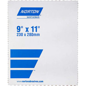NORTON PROSAND 02629 9" X 11" P100 PREMIUM SANDING SHEETS MEDIUM 50 PACK