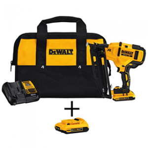 DEWALT DCN660D1 20V MAX XR 16 GA ANGLED FINISH NAILER