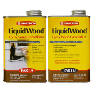 ABATRON LW2PKR LIQUID WOOD EPOXY WOOD CONSOLIDANT 2-PART KIT PINTS