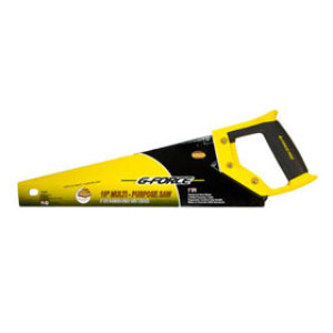G-FORCE 21601 16" HAND SAW PLASTIC ERGO GRIP HANDLE