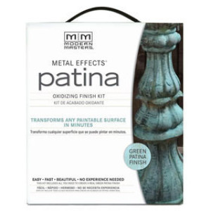 MODERN MASTERS ME 306270 METAL EFFECTS 2 OZ GREEN PATINA CRAFT KIT
