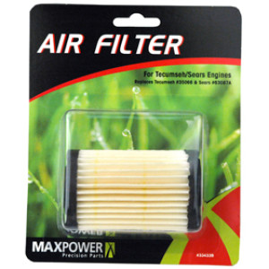 MAXPOWER 334339 AIR FILTER FOR TECUMSEH/SEARS LAWNMOWERS