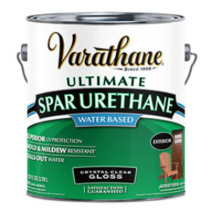 RUST-OLEUM VARATHANE 250031 WATER BASED EXTERIOR SPAR URETHANE GLOSS FINISH