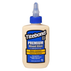 TITEBOND II 05002 4 OZ WEATHERPROOF WOOD GLUE