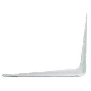 G-FORCE 41156 6" X 8" WHITE SHELF BRACKET