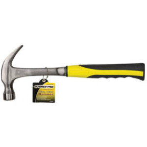 G-FORCE 21034 16 OZ CLAW HAMMER SOLID STEEL WITH ERGO GRIP HANDLE