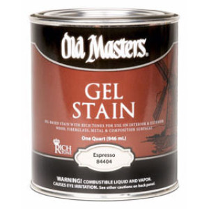 OLD MASTERS 84404 ESPRESSO GEL STAIN