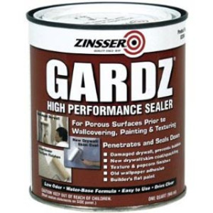 ZINSSER GARDZ 2304 CLEAR PROBLEM SURFACE SEALER WATER-BASE INTERIOR