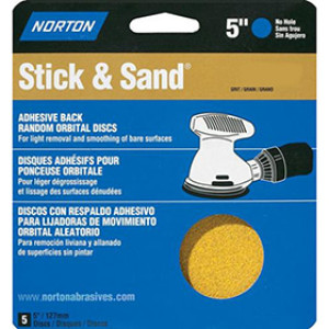 NORTON 05454 STICK AND SAND 120 GRIT HANDY PACK