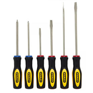 STANLEY STHT60025 6-PIECE SCREWDRIVER SET - STANDARD - PHILLIPS - CABINET