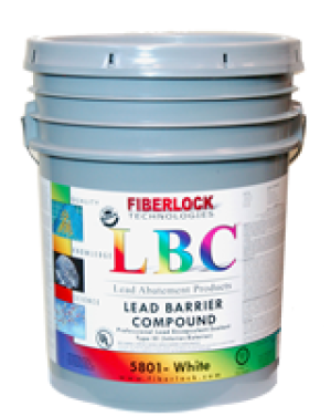 FIBERLOCK L-B-C 1 5801 WHITE LEAD BARRIER PAINT