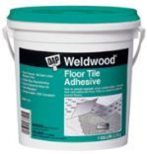 DAP 00139 WELDWOOD CLEAR SET FLOOR TILE ADHESIVE