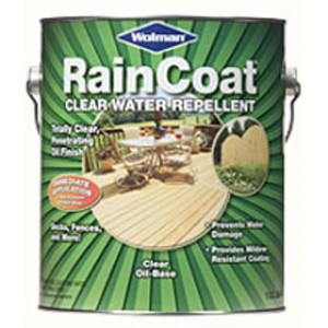 WOLMAN RAINCOAT 12386 CLEAR WATER REPELLENT OIL-BASED