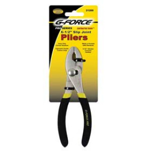 G-FORCE 21200 6-1/2" SLIP JOINT PLIERS ERGO GRIP
