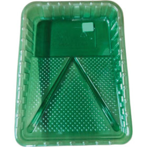 MIDSTATE 201005 ECOSMART 1 QT GREEN ECONOMY PLASTIC ROLLER TRAY