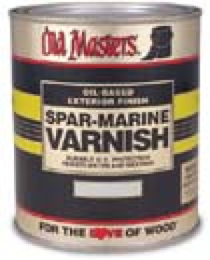 OLD MASTERS 92310 SATIN SPAR MARINE VARNISH SPRAY EXTERIOR COATING