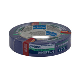 BLUE DOLPHIN TP BDT-0100 .94" X 60 YDS BLUE PAINTER'S TAPE MULTI-SURFACE