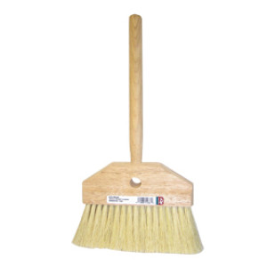 DQB 11638 7" WHITE TAMPICO ACID BRUSH WITH 10" DETACHABLE HANDLE 3" TRIM