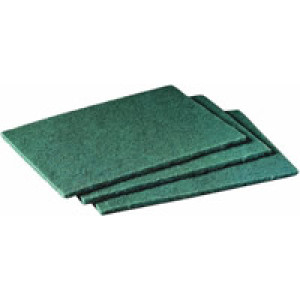 3M 96 SCOTCH-BRITE 6" X 9" GENERAL PURPOSE SCOURING PAD GREEN