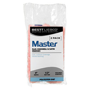 BESTT LIEBCO 559438000 LITTLE JOHN 4" X 1/2" ALL PURPOSE ROLLER COVER 2 PACK