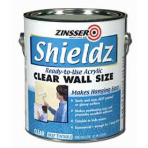 ZINSSER SHIELDZ 2104 READY TO USE ACRYLIC CLEAR WALLCOVERING PRIMER