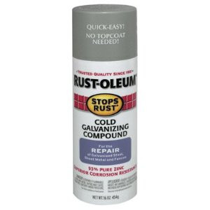 RUST-OLEUM STOPS RUST 7785830 16 OZ COLD GALVANIZING COMPOUND SPRAY PAINT