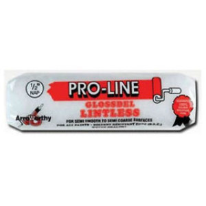 ARROWORTHY 14FGL3 14" X 3/8" PRO-LINE GLOSSDEL WHITE LINTLESS ROLLER COVER