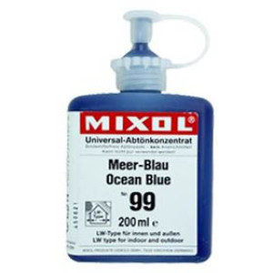 MIXOL G/99 200 ML LW-TYPE OCEAN BLUE UNIVERSAL TINTING PASTE