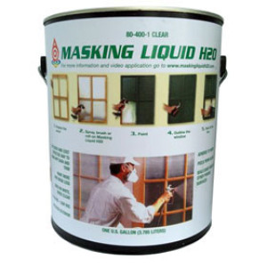 ASSOCIATED PAINT 80-400-1 MASKING LIQUID H2O
