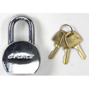 G-FORCE 60511 HEAVY DUTY STEEL PADLOCK SHORT SHACKLE KEYED ALIKE 32376 KEYWAY