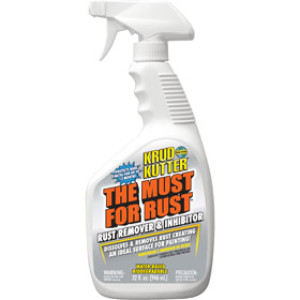 KRUD KUTTER MR326 32 OZ "THE MUST FOR RUST" RUST REMOVER & INHIBITOR SPRAY