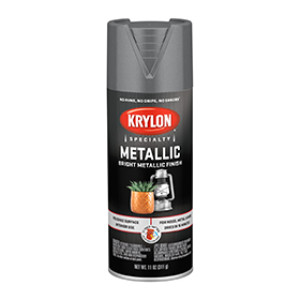 KRYLON K01403777 1403 METALLIC DULL ALUMINUM SPRAY PAINT 11 OZ