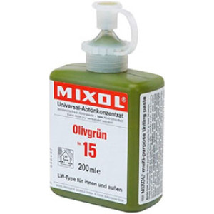 MIXOL G/15 200 ML LW-TYPE OLIVE GREEN UNIVERSAL TINTING PASTE