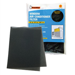 FROST KING F1524 30517 15" X 24" X 1/4" OPEN CELL FOAM AIR CONDITIONER FILTER