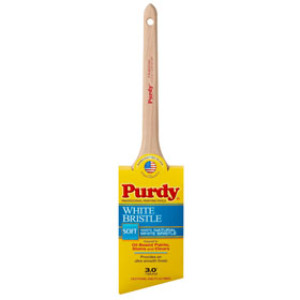 PURDY 144024430 3" WHITE ADJUTANT ANGULAR TRIM PAINT BRUSH