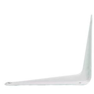 G-FORCE 41154 4" X 5" WHITE SHELF BRACKET