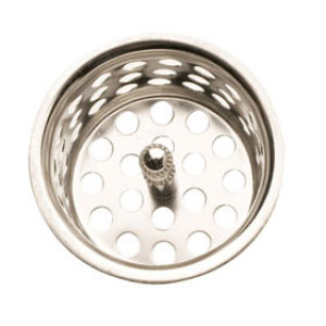PLUMB PAK PP820-30 STRAINER BASKET 1-1/2" WITH POST CHROME FINISH METAL