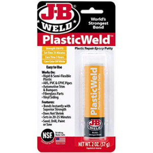 J-B WELD 8237 2 OZ PLASTIC WELD REPAIR EPOXY PUTTY STICK