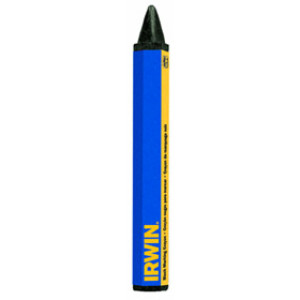 IRWIN STRAIT-LINE 66404 4-1/2" BLACK MARKING CRAYON NON-TOXIC WATERPROOF BULK