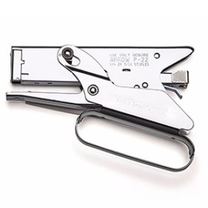 ARROW FASTENER P22 PLIER TYPE STAPLER WITH HAND GUIDE LOOP - 224, 225 STAPLES