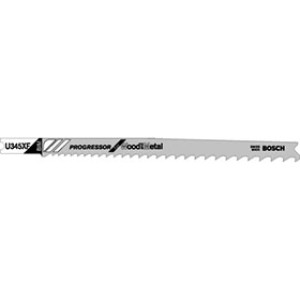 BOSCH U345XF 5" PROGRESSOR BI-METAL U-SHANK JIGSAW BLADE 5 PACK